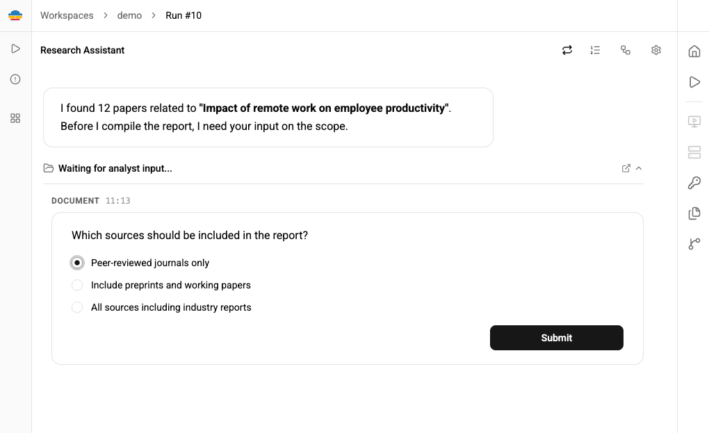Loopstack Studio workflow example 1